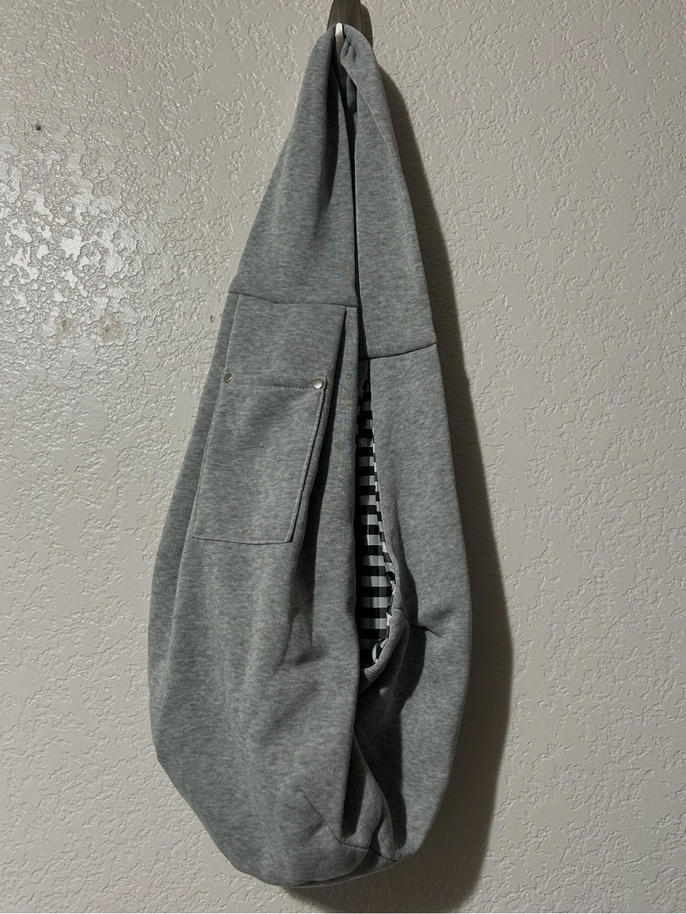 Gray Sling Dog Carrier